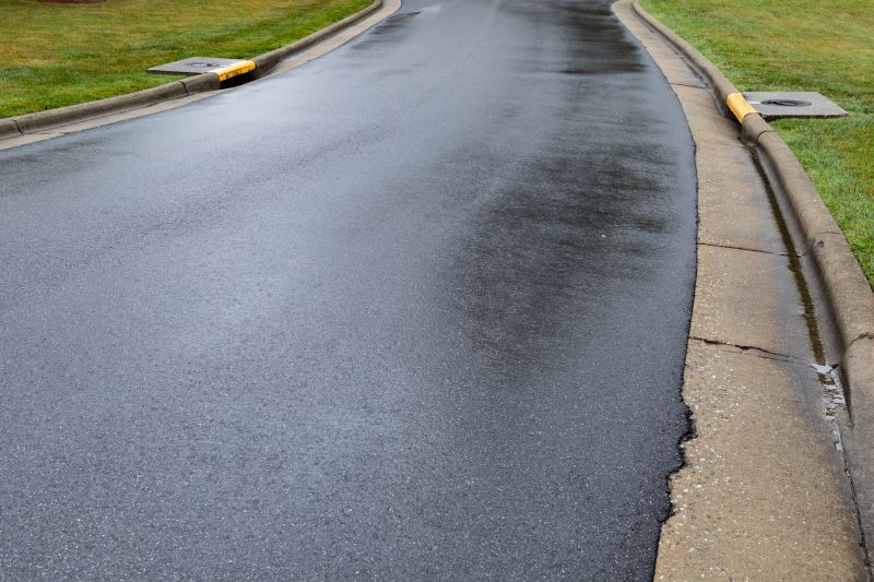 Completed Asphalt Sealcoating Project
