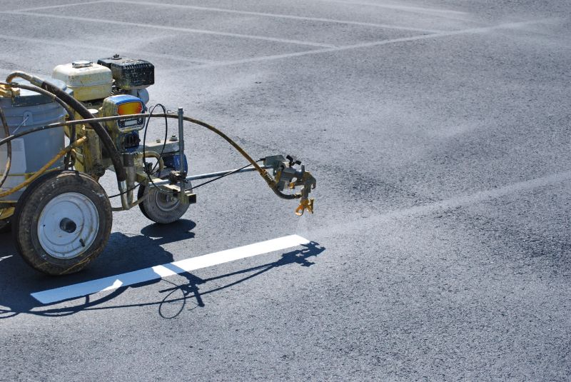 Asphalt Striping in Lawrenceville, GA