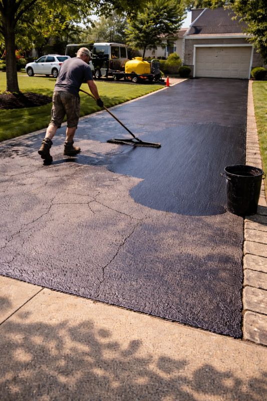 Blacktop Driveway Sealing in Fort Collins, CO