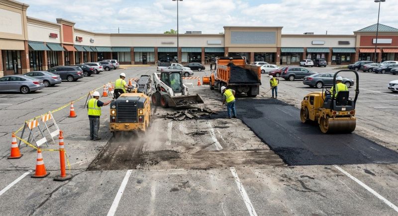 Church Parking Lot Repair in San Diego County, CA