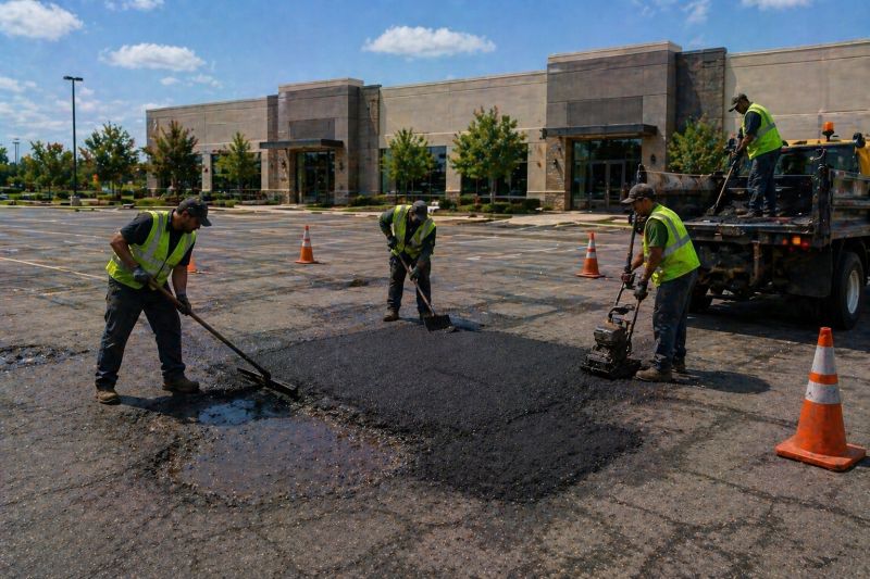 Church Parking Lot Repair in Savannah, GA