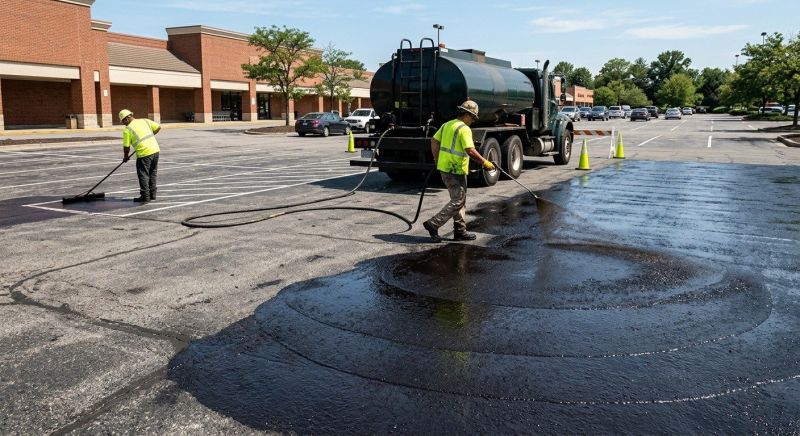 Commercial Asphalt Sealing in Columbus, OH