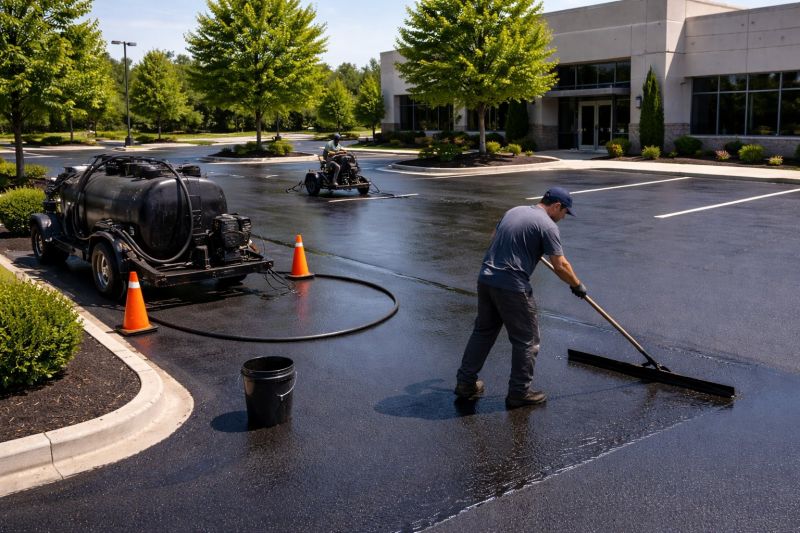 Commercial Pavement Sealing in Grand Rapids, MI