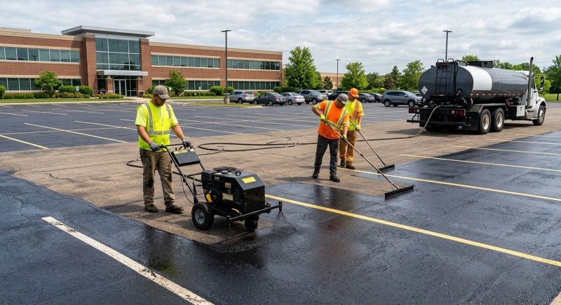 Parking Lot Resurfacing in Sarasota, FL