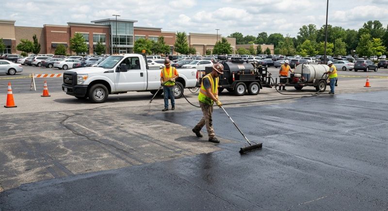 Parking Lot Resurfacing in Fort Collins, CO