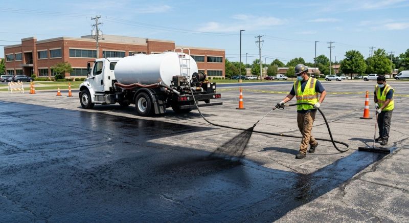 Parking Lot Sealcoating in Tampa, FL