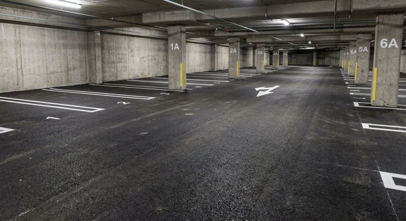 Parking Lot Striping in Roswell, GA