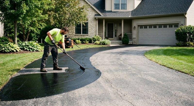 Residential Asphalt Sealing in Greenville, SC