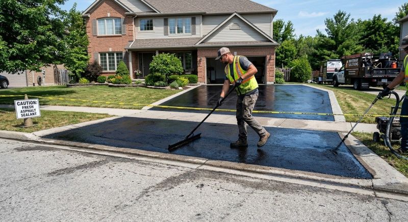 Residential Driveway Sealcoating in Columbus, OH