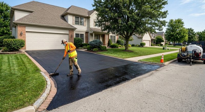Residential Driveway Sealcoating in San Antonio, TX