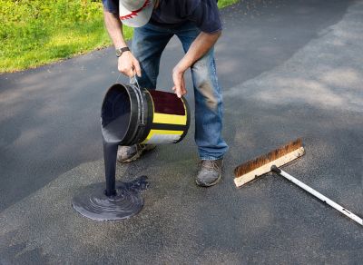 Add Sealant to the Driveway